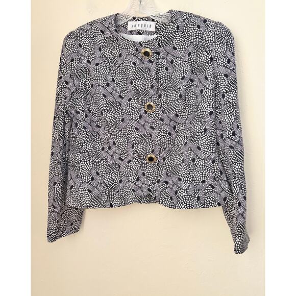 David Hayes for I. Magnin Silk 2pc Skirt Suit - Size 14 - Picture 12 of 12